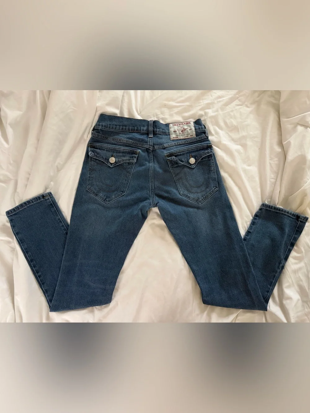 True Religion Men’s Jeans Relaxed Rocco Dark Wash